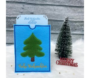 Stickserie - Weihnachtswichtel Satin Appli